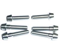 Triumph Bobber 2017-2023 Titanio Top + Fondo Morsetto Pinza Bulloni Nessun Rust