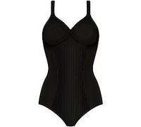TRIUMPH body modellatore senza ferretto cotone MODERN SOFT+COTTON BS NERO coppaC
