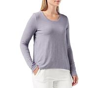 Triumph Climate Control TOP Round Neck, Parte superiore del pigiama Donna, Dark Grey Melange, 50