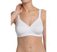 TRIUMPH COTTON SHAPER N Reggiseno senza Ferretto Coppa B e C BIANCO