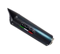 Triumph Daytona 675 2009-2012 Scarico GPR Slip-on Tiburon Poppy