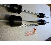 Triumph Daytona 675 Tutti Anni Tamponi Paramotore Front Rear Axle Slider S10W