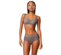 Triumph Donna Body Make-Up Illusion Lace Balconette, Bra, Pigeon Grey, 3C