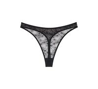 Triumph Donna Bright Spotlight High Leg string, Briefs, BLACK, 44