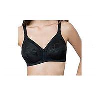 Triumph Donna Elasti Cross + Cotton N, Bra, Black, 4C