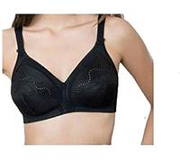 Triumph Donna Elasti Cross + Cotton N, Bra, BLACK, 7D