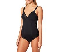 Body donna in cotone stringato Triumph Modern Noir 105 C