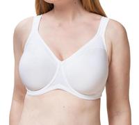 Triumph Donna Modern Soft+Cotton W01, Minimizer bra, WHITE, 4E