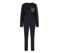 TRIUMPH Pigiama 'Sets' rosa pastello / nero, Taglia M