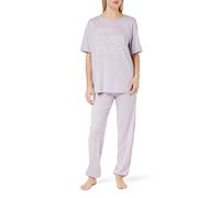 Triumph Donna Sets PK SSL 10 CO/MD, Pajama Set, Violet - Light Combination, 46