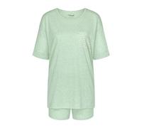 Triumph Donna Sets PSK 10 CO/MD, Pajama Set, Green - Light Combination, 68