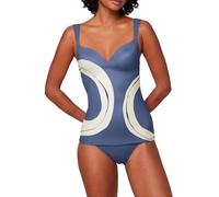 Triumph Donna Summer Allure WP Tankini, Tankini Top, Blue Combination