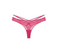 Triumph Donna That Night in Vegas String Briefs, Flashy Pink, 46