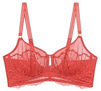 Triumph Donna Wild Peony Florale W01, Bikini Top, Deep Blush, 3E