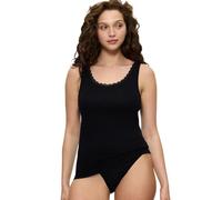 Triumph Feel of Cotton Tank Top Maglietta Intima, Nero, 44 Donna