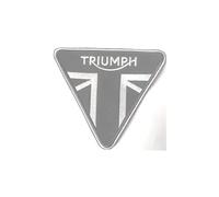 Triumph Galaxy GrigioToppa Adesiva in Vinile Piccola per Telai, Plastiche o Carrozzeria, Adesivo in Vinile per Moto Auto e Superfici con Dimensioni Diverse