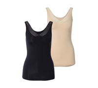 TRIUMPH Maglietta intima 'Feel of Modal' beige / nero Donna TRIUMPH XS beige / nero