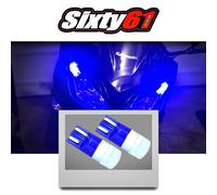 Triumph Moto LED Luce Indicatori Laterali Lampadine In Blu