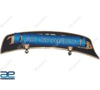 Triumph Moto Vintage Parafango Anteriore Targa Portanumero Ottone GEc