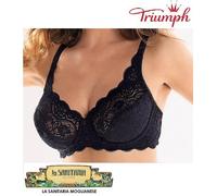 TRIUMPH reggiseno con ferretto AMOURETTE 300 W pizzo contenitivo NERO coppe BCDE