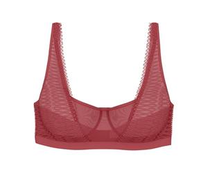 Triumph Reggiseno da Donna Aura Spotlight T Minimizer, Rosso (Strawberry Allure), 7D