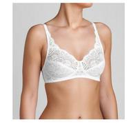 TRIUMPH reggiseno senza ferretto AMOURETTE 300N pizzo elasticiz BIANCO coppe BCD