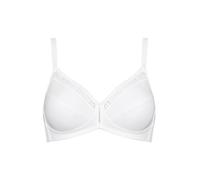 Triumph Reggiseno Donna Cotton Beauty N senza ferretto Bianco 95B