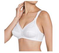 TRIUMPH reggiseno senza ferretto DOREEN+COTTON 01 N cotone BIANCO coppe da B a G