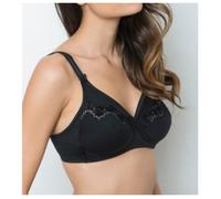 TRIUMPH reggiseno senza ferretto ELASTI CROSS+COTTON N cotone NERO coppe B C D