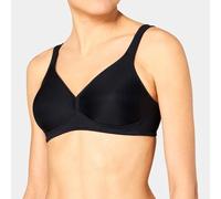 TRIUMPH reggiseno senza ferretto MODERN SOFT+COTTON N cotone NERO misure extra g