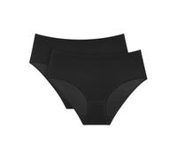 Triumph Sense of Cotton Midi 2P Black, Nero, 52