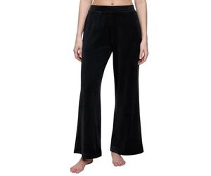 Triumph Sensual Velour Wide Leg Trousers 01 Black, Nero, 48