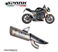 TRIUMPH SPEED TRIPLE 1200 RR ABS Bond Edition 2023 Scarico SPARK GTR0105TOM