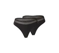 TRIUMPH String 'Feel of Modal' nero Donna - Abbigliamento - Intimo - Mutande - Multipack TRIUMPH XS