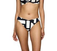 Triumph Summer Allure Brazil Bikini Bottom, White-Dark Combination, 52 Donna