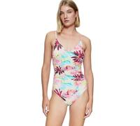Triumph Summer Fleur OP 01, One Piece Swimsuit da donna, multicolore (Rosa - Dark Combination), 46, Multicolore (Pink - Dark Combination), 52