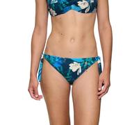 Triumph Summer Fleur Tai Bikini Bottom, Multicolore (Turchese - Dark Combination), 46 Donna