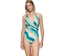 Triumph Summer Mix & Match Op Plunge Pt Costume da Bagno One Piece, Multicolore (Blue-Light Combination), 48 Donna