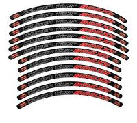 Triumph Tiger Explorer 800 xc British Motorcycle Wheel Rim Graphics x 12 Pezzi