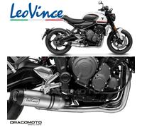 TRIUMPH TIGER SPORT 660 ABS 2022-2024 Impianto completo Leovince LV One Evo O...