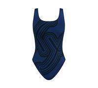 Triumph Flex Smart Summer OP pt Costume da Bagno Intero, Blue-Dark Combination, 1 da Donna