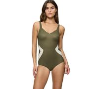Triumph Summer Allure Op Costume da Bagno One Piece, Multicolore (Green-Light Combination), 46 Donna