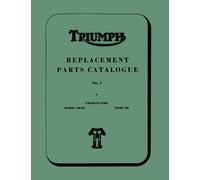 Triumph Twenty One T21 3TA Speed Twin 5TA Libro Parti 3 Twins 1961
