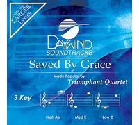 Triumphant Quartet - Saved By Grace [Accompaniment/Performance Track]