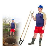 trivella a mano Scavatrice Per Fori Per Pali, Maniglia Per Scavatrice Per Fori Per Pali In Legno Per Giardinaggio, Dispositivo Di Taglio A Terra