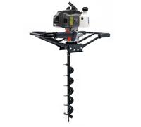 Trivella a motore 3CV manovrabile da 2 persone con punta di trivellazione Ø150mm