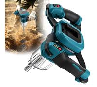 Trivella professionale a batteria per Makita da 18 V, trivella con motore senza spazzole per orticoltura/posa di pali, compatibile con punte da 20-20,5 mm, punte per trapano a ghiaccio, senza batteria