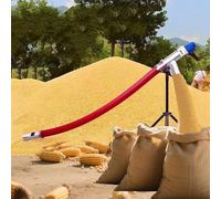 Trivella trasportatore portatile per cereali, alimentatore a vite resistente per cemento, sabbia, polvere, pellet, fertilizzanti, mangimi e ghiaia, ideale per aziende agricole, fabbriche e famiglie