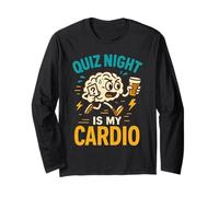 Trivia Night Quiz Team Pub Bar Gioco Notte Regalo Maglia a Manica