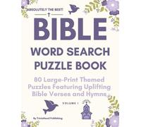 Triviahead Publ ABSOLUTELY THE BEST Bible Word Search Puzzle Book, (Tascabile)